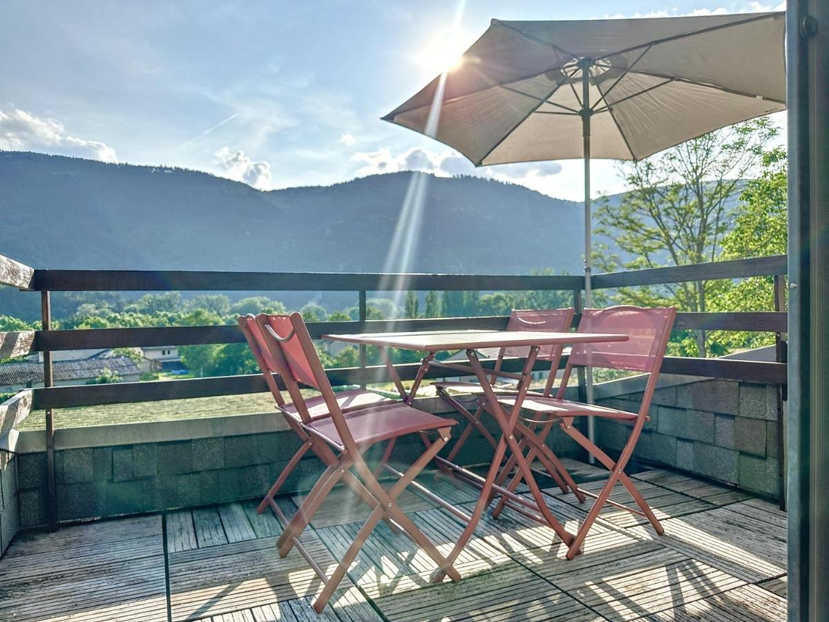 Charmant Appartement Avec Terrasse Parking Ispagnac Extérieur photo